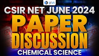 CSIR NET Chemistry Paper Solution  NET Chemical Science Answer key [upl. by Ewer947]