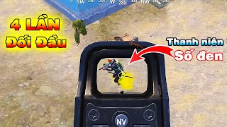 Thanh Niên Số ĐEN  Bốn Lần Đối Đầu Với Tacaz Trong Trận PUBG Mobile [upl. by Cannon181]