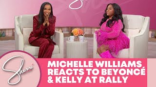 Michelle Williams on Why She Missed VP Kamala Harris Rally [upl. by Ocana913]