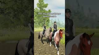 When you join a multiplayer server in Astride 🤯 astride horse horsegame equestrian shorts [upl. by Siravaj758]