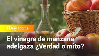 El vinagre de manzana adelgaza ¿Verdad o mito con Boticaria García  Saber Vivir  RTVE Cocina [upl. by Ayana]