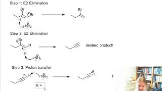 Synthesis of Alkynes by Elimination Reactions [upl. by Homovec]