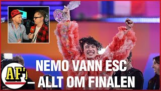 Schweiz vinner Eurovision quotVäldigt värdig vinnarequot [upl. by Darcia]