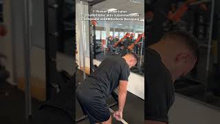 Scapula Rudern an der Multipresse Tutorial FDLC gym motivation coaching [upl. by Noned]