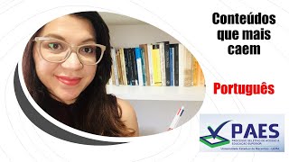 Conteúdos que mais caem no PAESUEMA  Português [upl. by Atnoid]