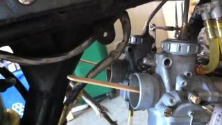 CB160 Static Carb Sync with Popsicle Sticks [upl. by Shields]