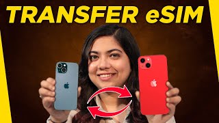 How to Transfer eSIM from one iPhone to another  Airtel Jio eSIM transfer  GT SOS EP 10 [upl. by Sherburn]