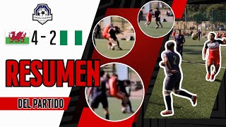 ¿Lucha o fútbol 🤼‍♂️  Resumen y goles  Gales 4  2 Nigeria  El camino al título 🏆⚽️ [upl. by Pippo202]