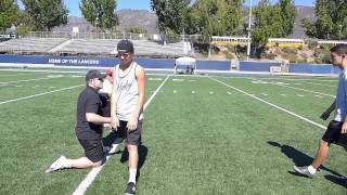 Wizard Sports Kicking and Punting Leg Lock Speed Bag [upl. by Renfred]