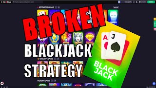 Best Blackjack Technique to WIN BIG  Bitstarz Casino Method [upl. by Halfon]