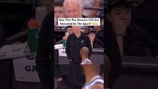 Did CP3 Get Recruited By Popovich [upl. by Ocsicnarf575]