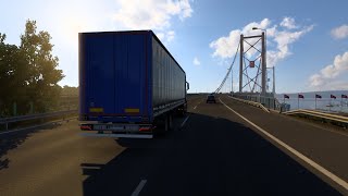 12 ÇANAKKALE  BÜKREŞ  canakkale bucharest  turkey romania  MERCEDES ACTROS ETS2 [upl. by Jarlen625]