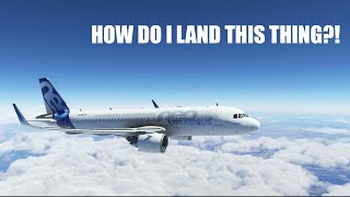 How to use ILS as a beginner  Landing an A320 [upl. by Wagoner]