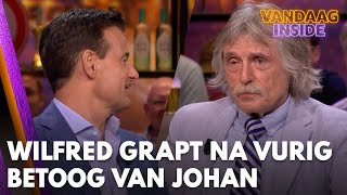 Wilfred grapt na vurig betoog van Johan Kunnen we even een dopingtest voor hem regelen [upl. by Araccot371]