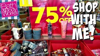 Shop With Me Bath amp Body Works SEMI ANNUAL SALE 2017 [upl. by Aurelea711]