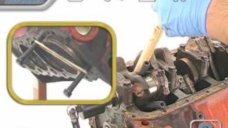 Engine Building Video  Piston Removal  Chevy V8 Small Block [upl. by Rehctelf]