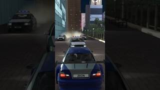 Crown Victoria 👮 vs e46 M3 GTR ☠️  Tuning Club Online [upl. by Aikrehs]