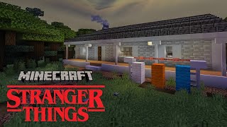 Minecraft  STRANGER THINGS Will Byers House [upl. by Gnilhsa]