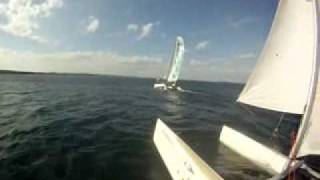 GoPro NACRA 50 Catamaran Sailing [upl. by Tirzah]