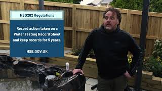 Hot Tub maintenance  Wellis Holiday Let Spas Sykes Cottages Cotswolds [upl. by Gilmore]