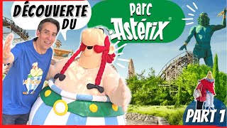 PARC ASTÉRIX DÉCOUVERTE ATTRACTIONS EXCEPTIONNNELLES MEETS PERSONNAGES DÉJEUNER GAULOIS [upl. by Tally680]