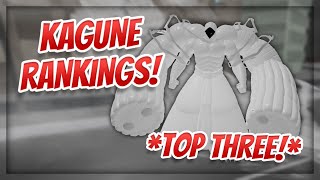 Best Kagune for Experienced Players  Top 3  RoGhoul  Roblox [upl. by Gretta]