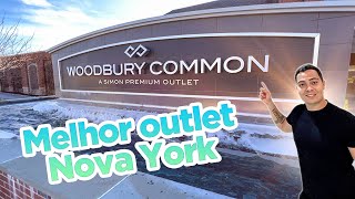 Conheça o MELHOR OUTLET de Nova York  Woodbury Common Premium Outlets [upl. by Bartko]