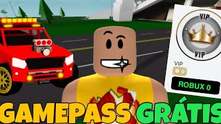 COMO TER VIP a GAMEPASS DE GRAÇA no BROOKHAVEN RP🏠 [upl. by Owena]