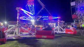 Sizzler ride at Palmerston North Mega Fun Carnival 2023 [upl. by Sussi]