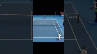 Tennis Elbow 4 Federer Nice Forehand Passing Shot vs Djokovic shorts [upl. by Airenahs]