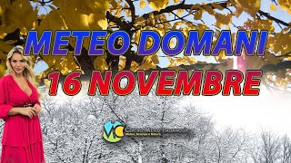 Meteo weekend  Sabato 16 Novembre 2024  Veronica Ursida [upl. by Zetnauq]