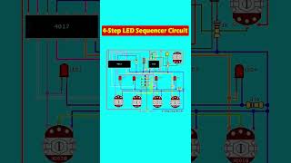 4Step LED Sequencer Circuit [upl. by Adorl]