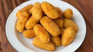 Croquetas de pollo asado [upl. by Natsirc]