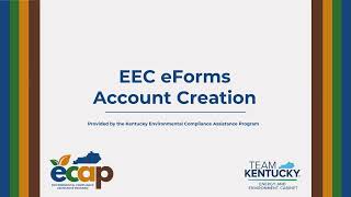 EEC eForms Account Creation [upl. by Leibman]