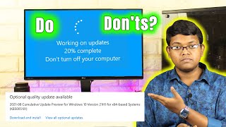 Windows Update You Need To Know These Do amp Don’ts [upl. by Llenral563]