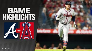 Braves vs Angels Game Highlights 81724  MLB Highlights [upl. by Ragouzis]