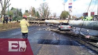 Reportan estable a mujer lesionada por espectacular en Metepec  Martín Espinosa [upl. by Clerc]