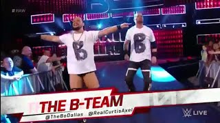 The B Team Entrance  WWE RAW May 21 2018 [upl. by Galer]