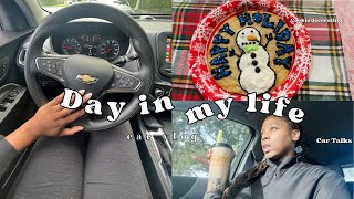 CAR VLOG ITS PAYDAY Christmas shopping Godly Conversations Self Worth Cookie Contests amp Boba [upl. by Eet90]