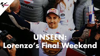 The unseen footage from Lorenzos final weekend [upl. by Eynaffit]