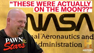 Pawn Stars Top 4 MINDBLOWING Items from NASA [upl. by Reis]