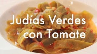 Judías Verdes Con Tomate  Recetas Ligeras ✅ [upl. by Assila]