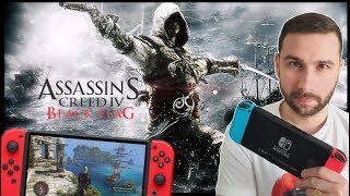 Assassins Creed Black Flag sur Nintendo Switch  LONG GAMEPLAY amp AVIS [upl. by Vedetta]