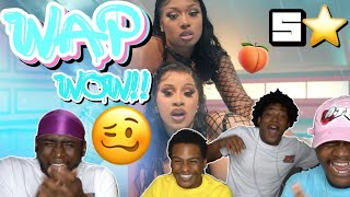 Cardi B  WAP feat Megan Thee Stallion Official Music VideoREACTION [upl. by Cecilia907]