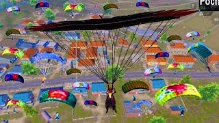 NEW REAL INSANE LANDING in POCHINKI😱 PUBG Mobile [upl. by Lyndsay853]