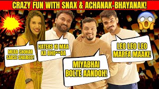 AAKHRI MAZA AYA WITH SNAX amp ACHANAK BHAYANAK  HYDERABADI VLOG  WTF [upl. by Loomis]