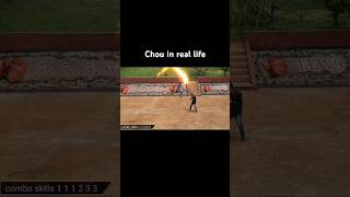 real life chou mobilelegends mlbb reallife real [upl. by Stig]