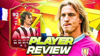 5⭐5⭐ 92 GOLAZO HERO GINOLA PLAYER REVIEW  FC 24 Ultimate Team [upl. by Terti]