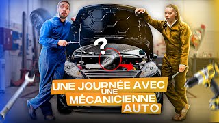 Une journée avec une mécanicienne automobile [upl. by Adore]