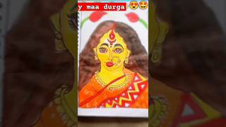 Jay maa durga Drawing🙏raksharts 😍art sketch durgamaadrawing [upl. by Ecinerev]